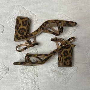 Windsor Leopard Print Heels